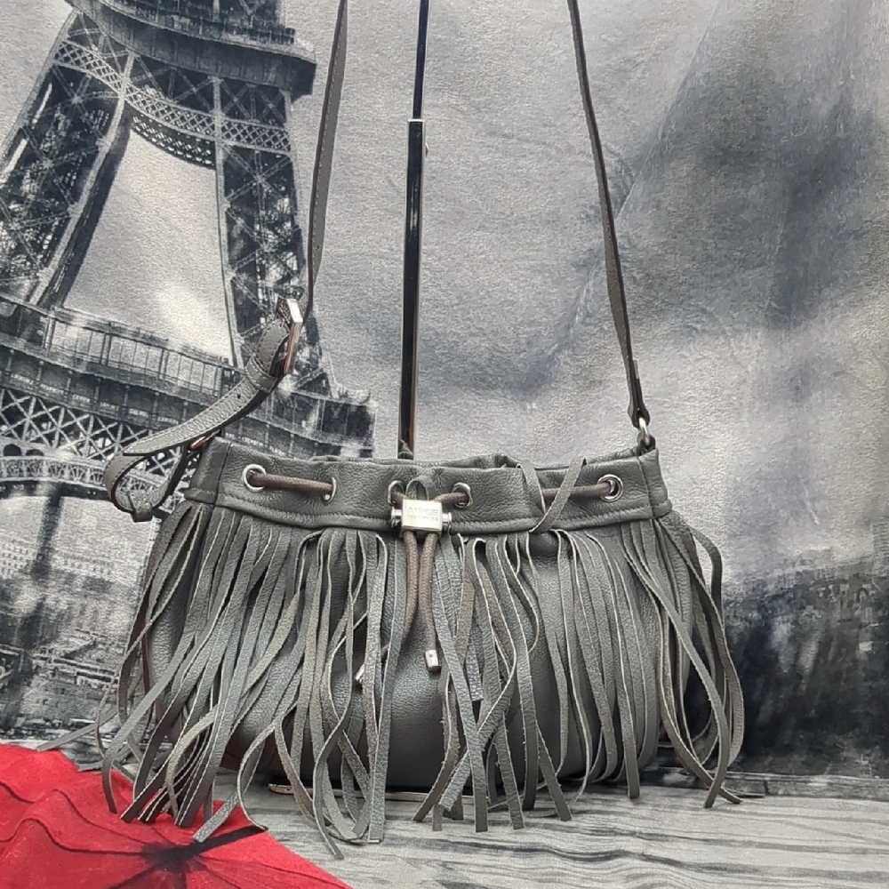Aimee Kestenberg Gray Shoulder Bag